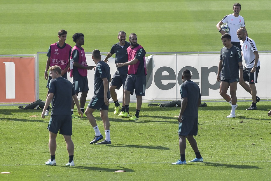 Juve, ripresa degli allenamenti alla Continassa