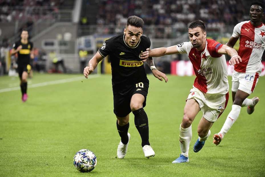 Inter-Slavia Praga 1-1, il tabellino