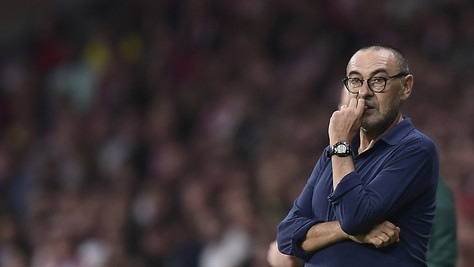 Juve, Sarri: "Avevamo la partita in mano, il pari ci lascia l'amaro in bocca"