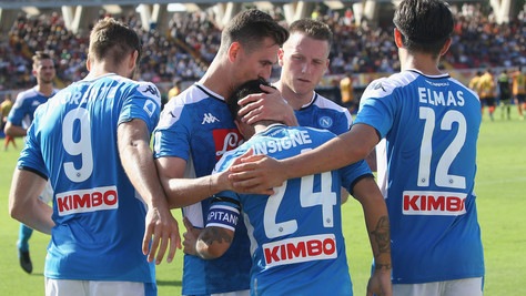 Lecce-Napoli 1-4: Llorente fa volare Ancelotti