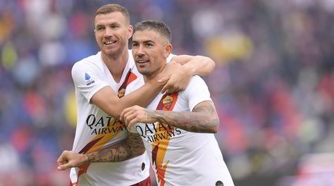 Bologna-Roma 1-2: decide un gol di Dzeko al 94'