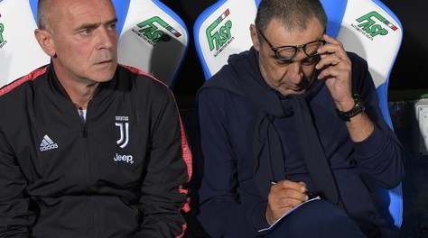 Juve, gli appunti di Sarri