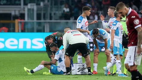 Napoli, frattura allo sterno per Hysaj