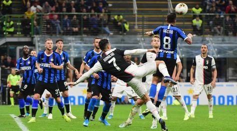 Inter-Juve da record: è la partita più vista di sempre su Sky