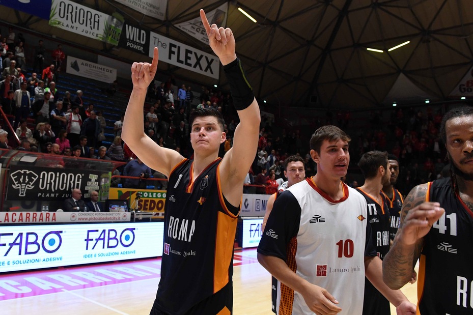 Serie A, la Virtus Roma sbanca Pistoia