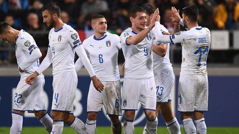 Liechtenstein-Italia 0-5: Mancini eguaglia Pozzo