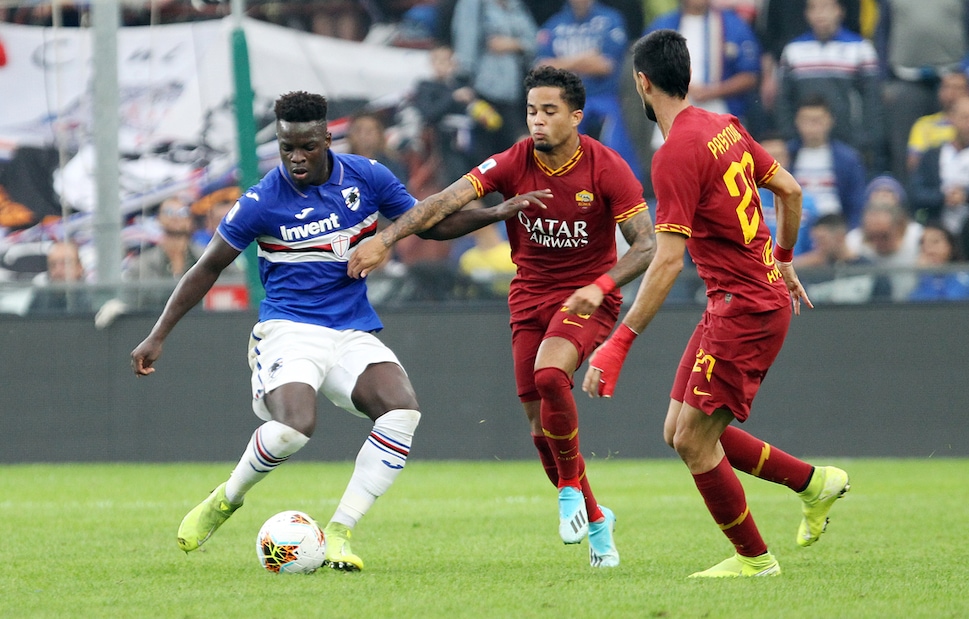 Sampdoria-Roma 0-0, il tabellino