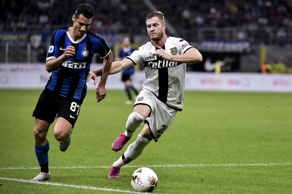 Inter-Parma 2-2, il tabellino