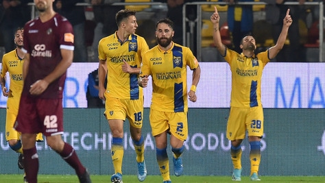Frosinone-Trapani 3-0: tripletta-show di Ciano
