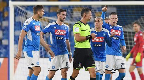 Napoli-Atalanta: disastro Giacomelli e Var. Una notte da 3 in pagella