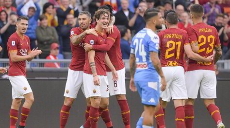 Roma-Napoli 2-1: Fonseca vola al terzo posto