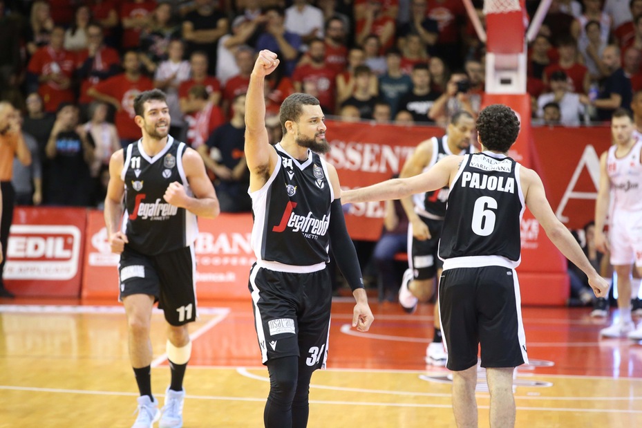 Serie A, la Virtus Bologna vince ancora, Milano batte Varese. Fortitudo ko