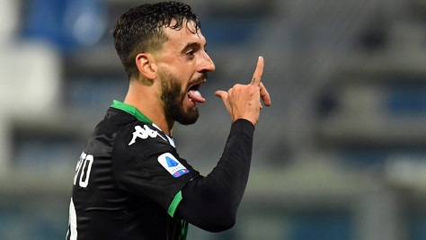 Sassuolo-Bologna 3-1: Caputo show, è doppietta!
