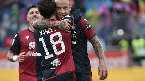 Cagliari-Fiorentina 5-2: i sardi dominano trascinati da Nainggolan