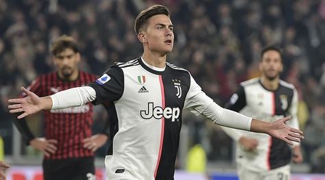 Juve-Milan 1-0: Sarri toglie Ronaldo, decide Dybala