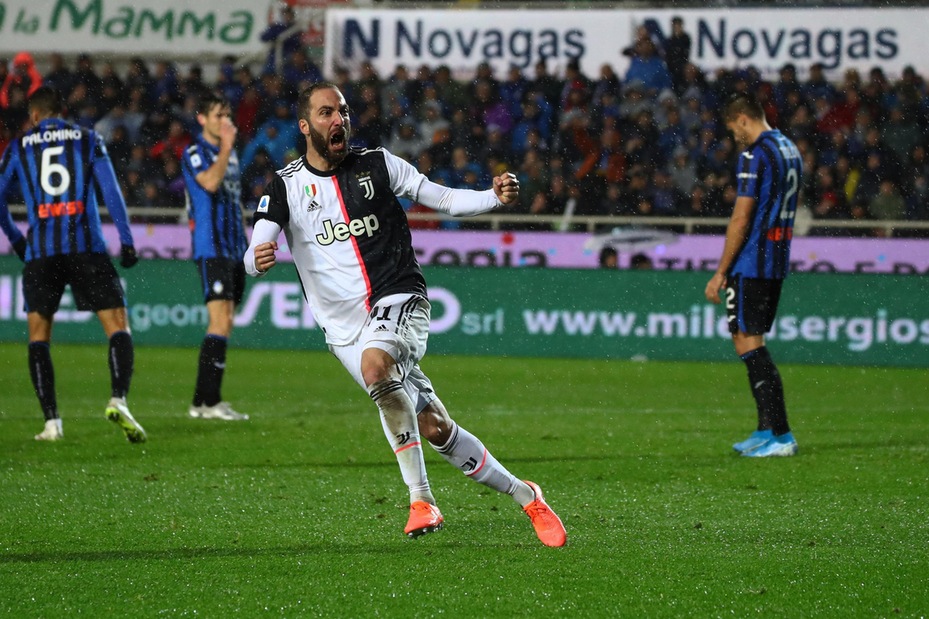 Atalanta-Juventus 1-3: Higuain e Dybala ribaltano Gasperini