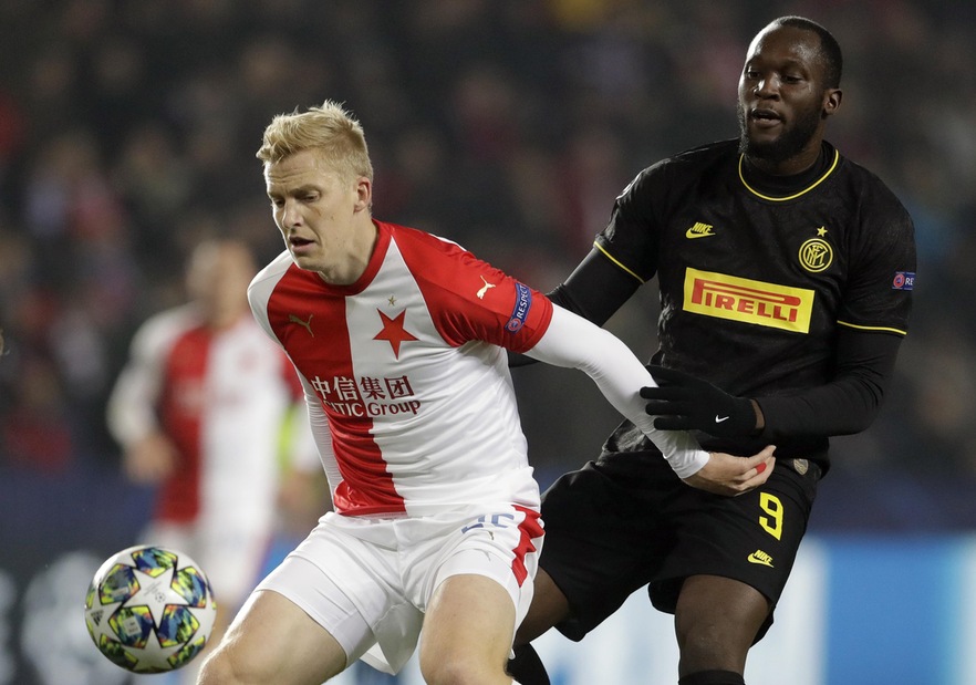 Slavia Praga-Inter 1-3, il tabellino