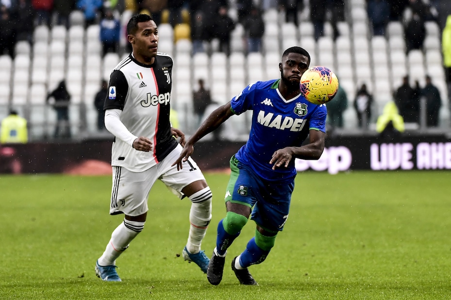 Juve-Sassuolo 2-2, il tabellino