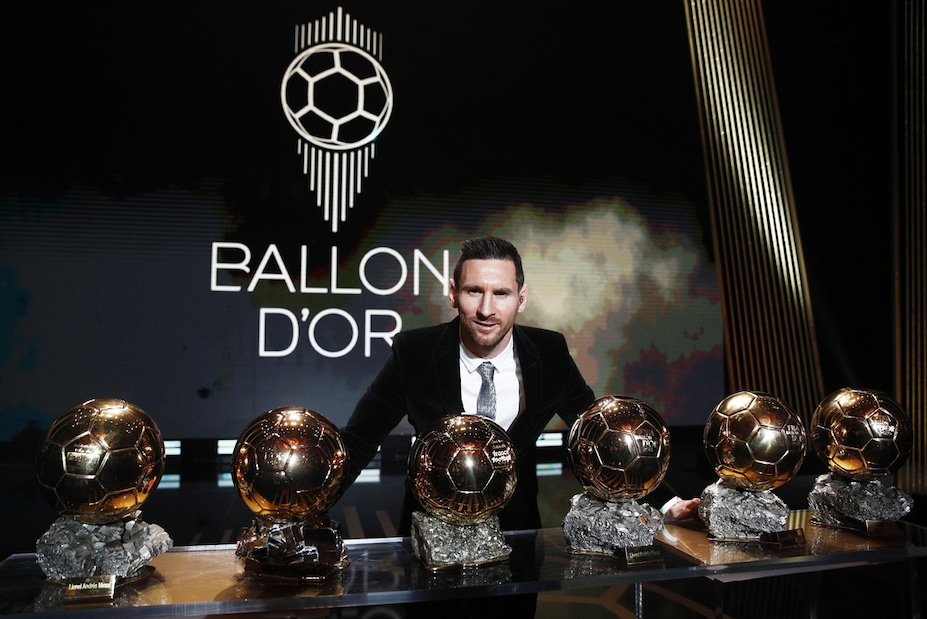 Pallone d'Oro a Messi: è il sesto! 3° Cristiano Ronaldo