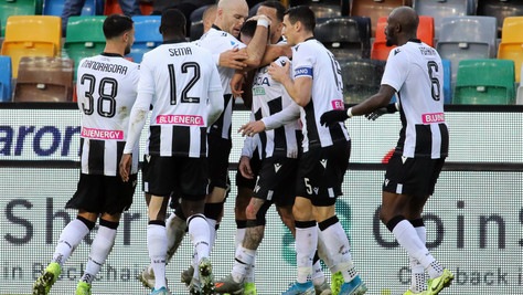 Udinese-Cagliari 2-1, decide Fofana a 5' dalla fine