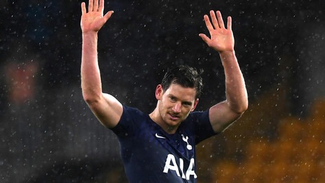 "Napoli su Vertonghen del Tottenham"