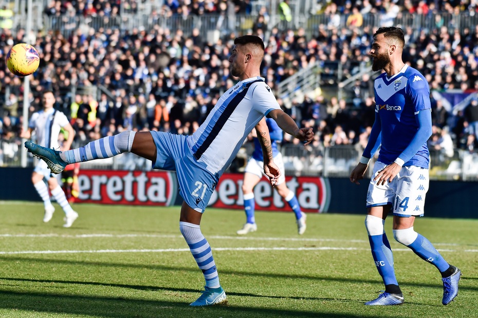 Brescia-Lazio 1-2, il tabellino