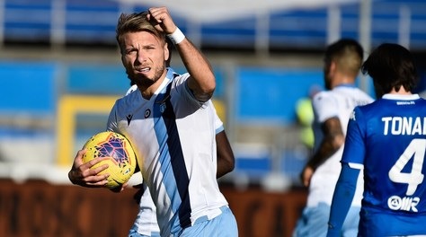 Brescia-Lazio 1-2: Immobile vince il duello con Balotelli