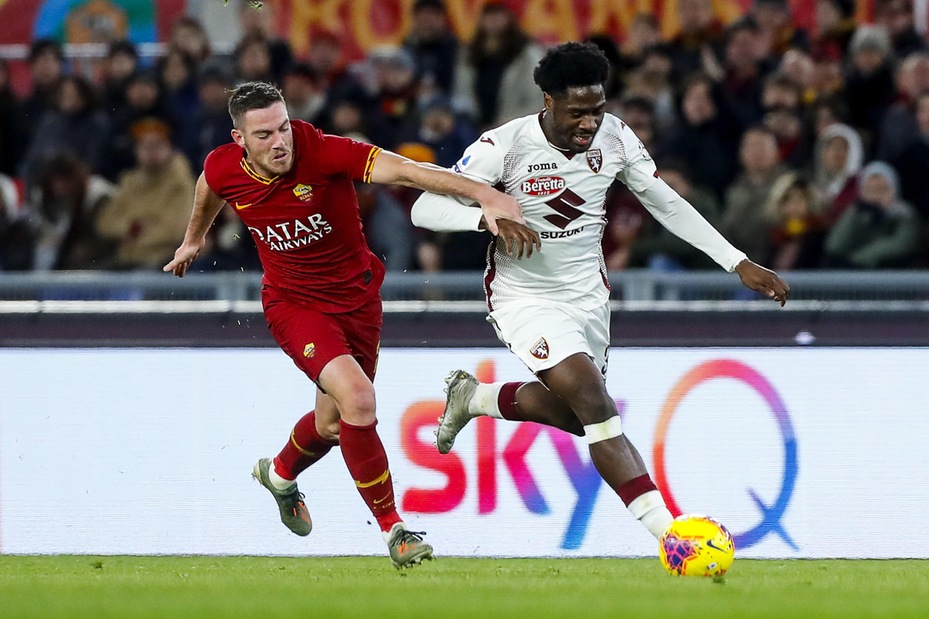 Roma-Torino 0-2, il tabellino