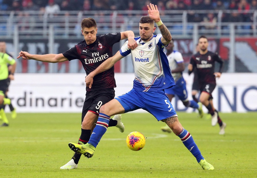 Milan-Sampdoria 0-0, il tabellino