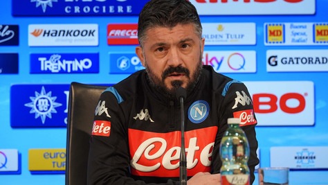 Napoli, Gattuso: "Serve continuità, prendiamo esempio dalla Lazio"