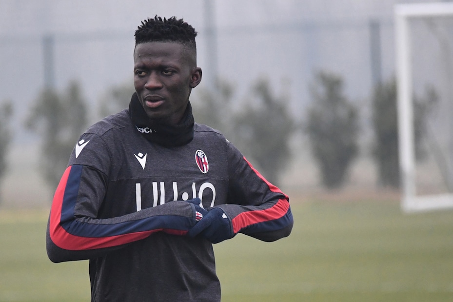 Bologna, Barrow saluta l'Atalanta