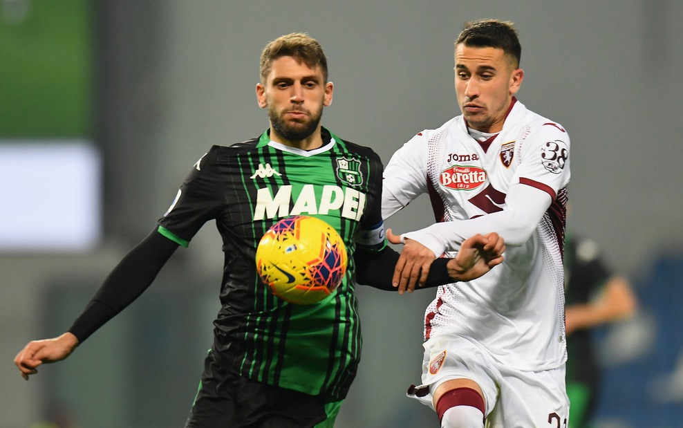 Sassuolo-Torino 2-1, il tabellino