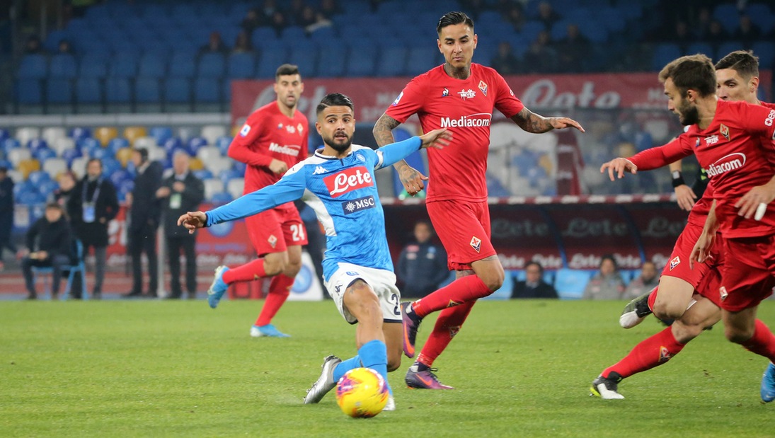 Napoli-Fiorentina 0-2, il tabellino