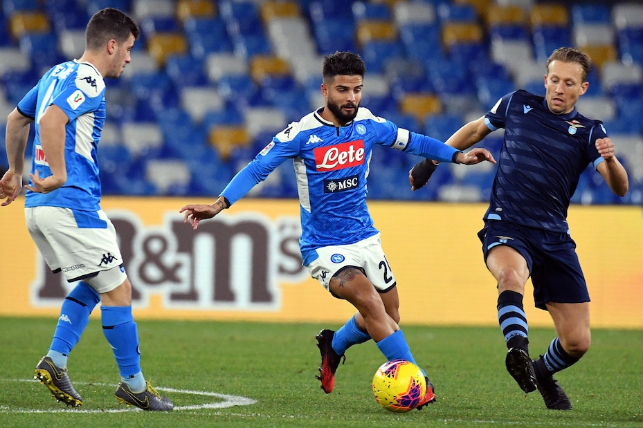 Coppa Italia Napoli-Lazio 1-0, il tabellino