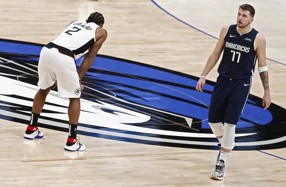 Nba, i Clippers battono Dallas: Leonard vince il duello con Doncic