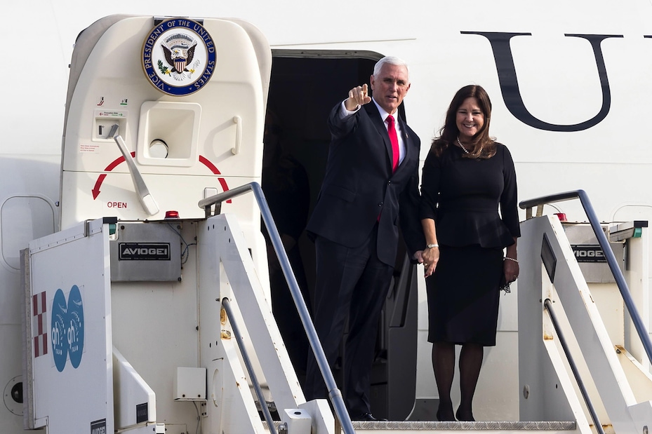 Mike Pence in visita a Roma