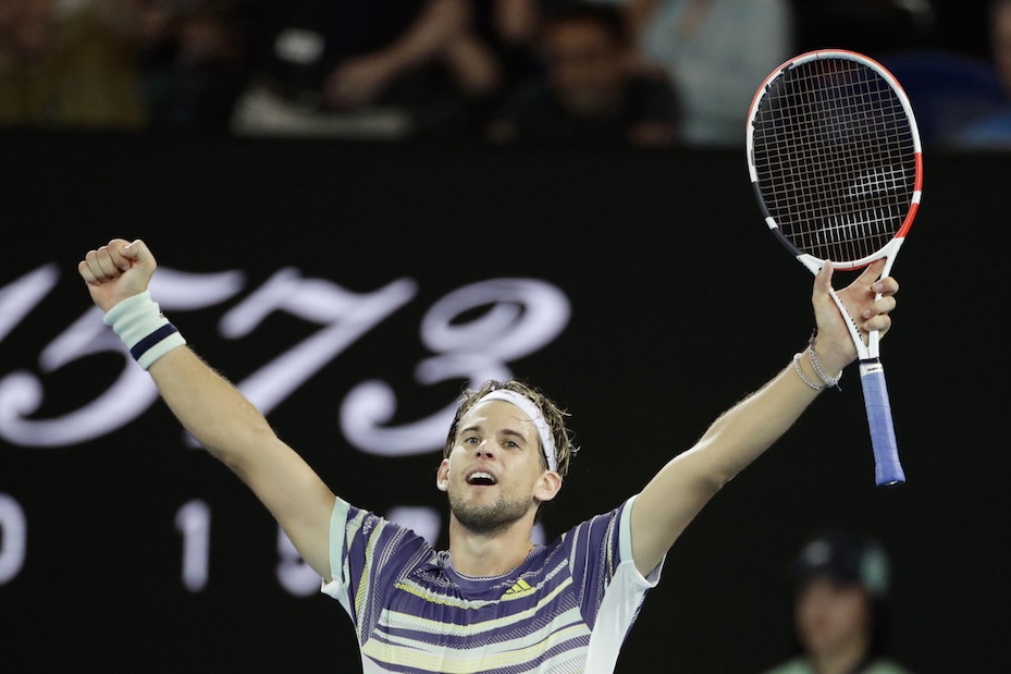 Australian Open, Nadal eliminato: vince Thiem in quattro set