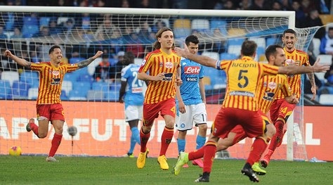 Napoli-Lecce 2-3: Liverani sorprende Gattuso