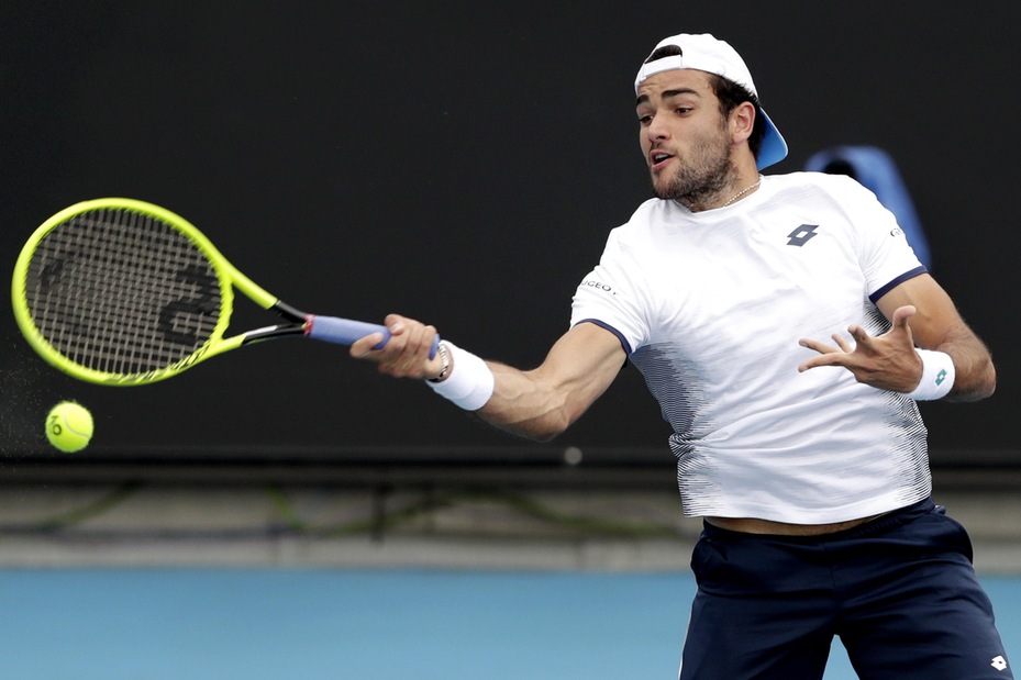 Ranking Atp, Berrettini raggiunto da Monfils all'8° posto
