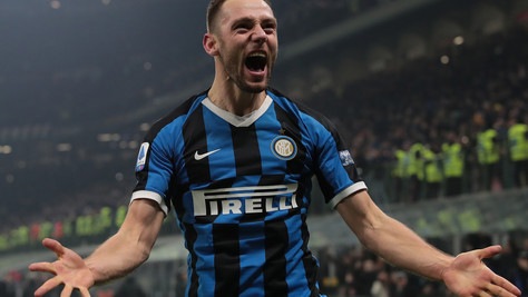 Lazio-Inter, De Vrij: "Una partita che ogni calciatore vorrebbe giocare"