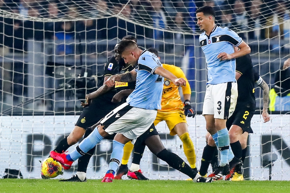 Lazio-Inter 2-1, il tabellino