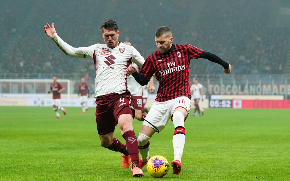 Milan-Torino 1-0, il tabellino