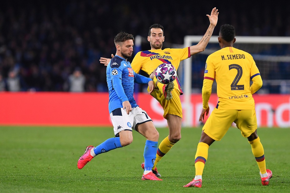 Napoli-Barcellona 1-1, il tabellino