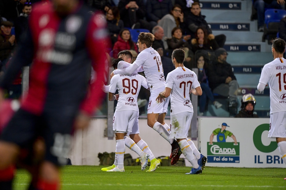 Cagliari-Roma 3-4, il tabellino