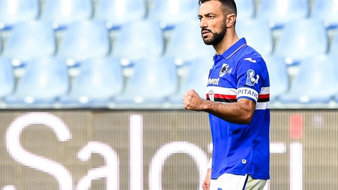 Sampdoria, allenamento individuale per Quagliarella
