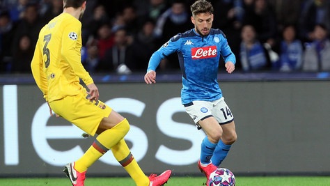 Napoli, Mertens: un like in salsa inglese