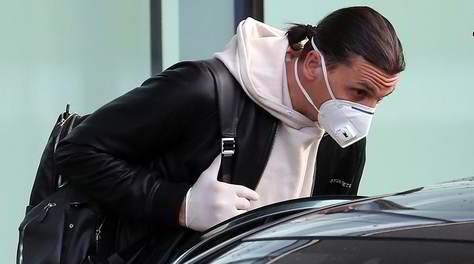 Milan, riecco Ibrahimovic: è atterrato a Malpensa