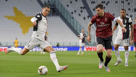 Juventus-Milan 0-0, il tabellino