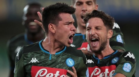 Verona-Napoli 0-2: Milik e Lozano fanno sognare Gattuso