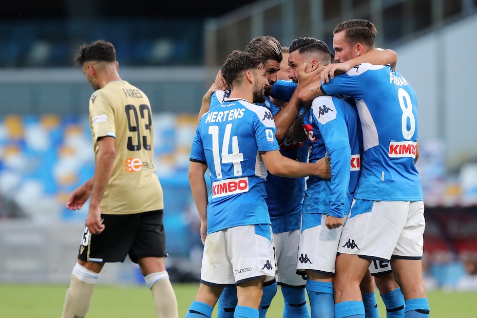Napoli-Spal 3-1: Gattuso, quinta vittoria di fila